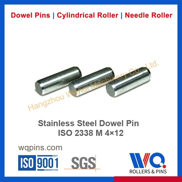 Stainless Steel Dowel Pin ISO2338 4X12 Stainless Steel Dowel Pin ISO2338 4X12
